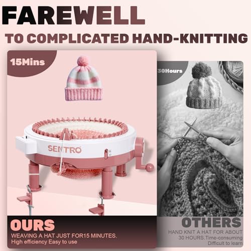 Upgraded Knitting Machine 48 Needles