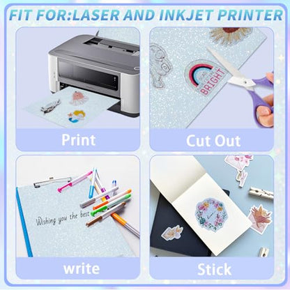 Printable Holographic Sticker Paper