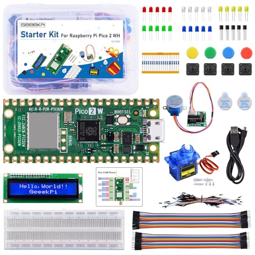 Starter Kit for Raspberry Pi Pico 2 W