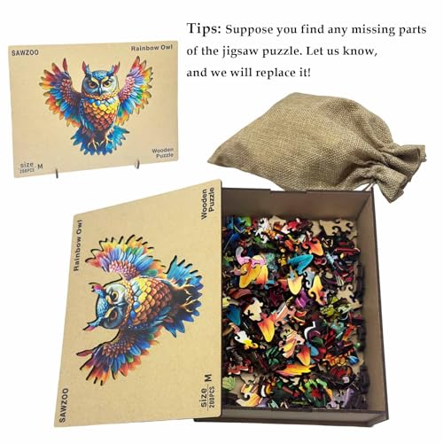 Wooden Puzzles for Adults (200 Count)