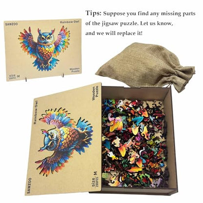Wooden Puzzles for Adults (200 Count)