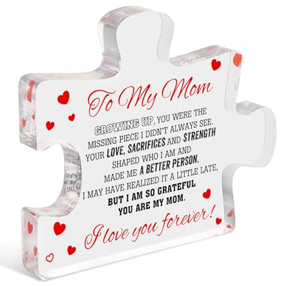 To My Mom Puzzle Piece Gift