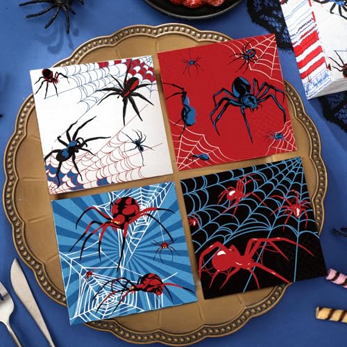 200 Pcs Spider Web Cocktail Napkins