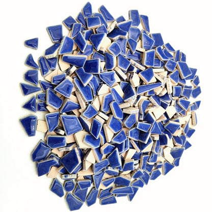 1.1LB Irregular Ceramics Mosaic Tiles (350 Count)