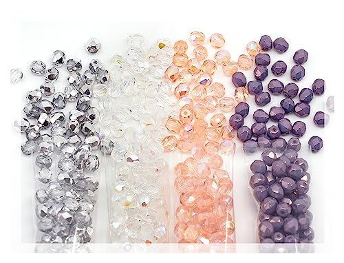 460+ Bead Kit of 4mm Bracelet Beads (480 Count)