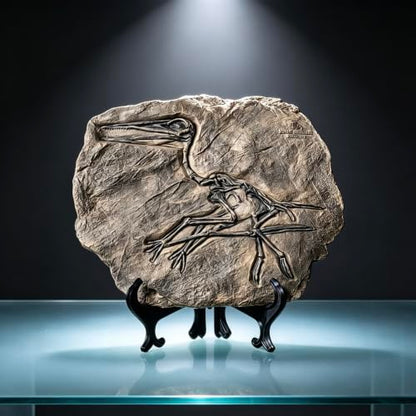 Resin Dinosaur Fossil Statue Model Simulated Skeleton Home Office Display Decorative Craft Box Decoration