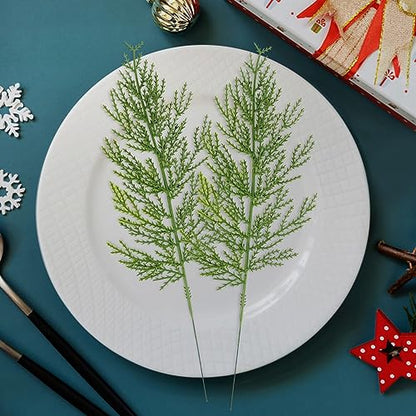 120 Pcs Artificial Faux Greenery Sprigs and Twigs (120 Count)