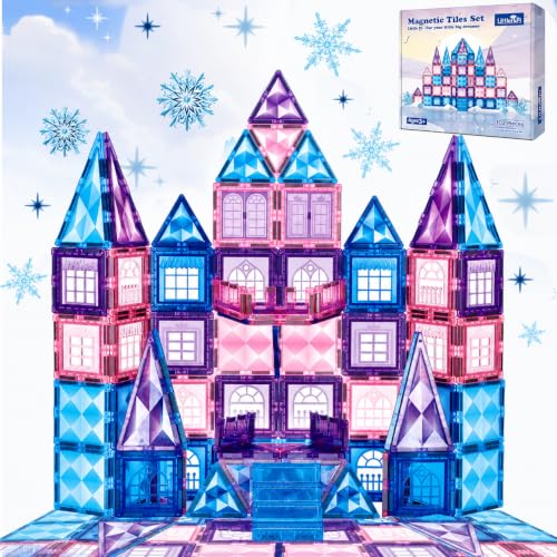 102pcs Frozen Princess Magnetic Tiles