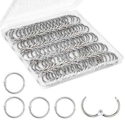 135 Pcs Binder Rings (135 Count)