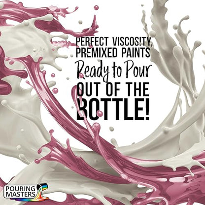 Pouring Masters Rose Pink Metallic Pearl Ready to Pour Acrylic Pouring Paint (32 Fl Oz)