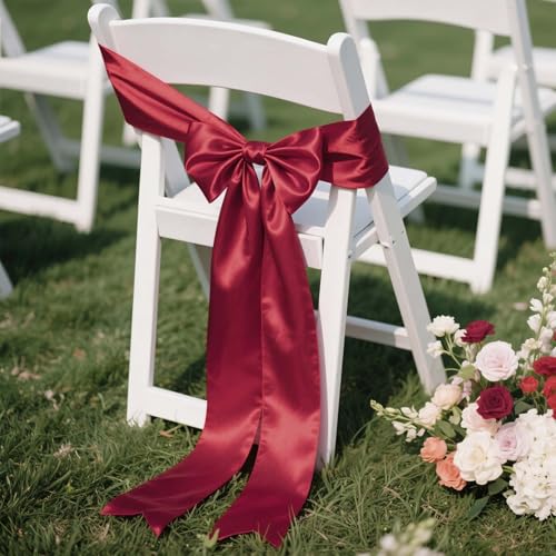 Red Satin Ribbon 3 Inch x 10 Yards Double Faced