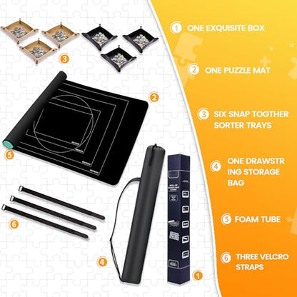 Jigsaw Puzzle Mat Roll Up
