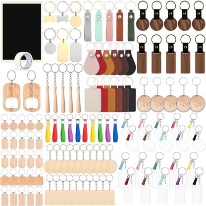 122 Pcs Laser Engraving Blanks