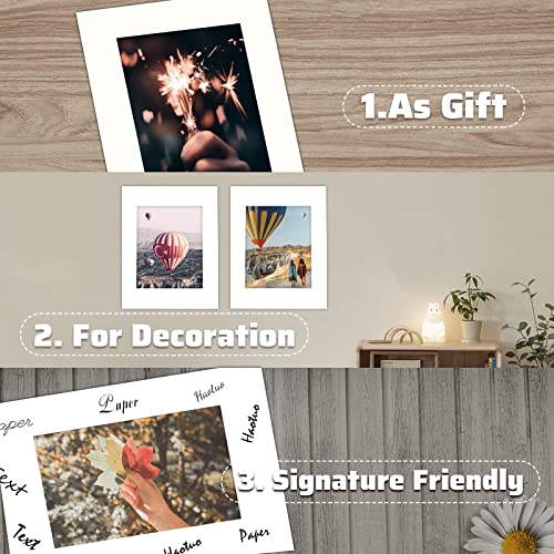 10 Pack Acid Free Ivory Picture Frame Mats