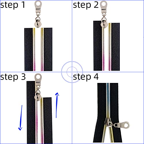 10 Yards Bulk Zipper