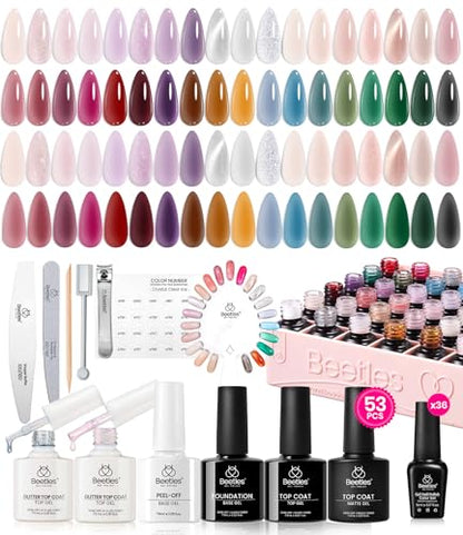 Beetles Jelly Gel Nail Polish Set