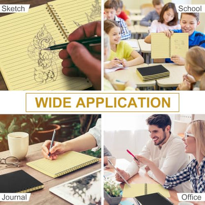 6 Pcs Spiral Notebooks (6 Count)