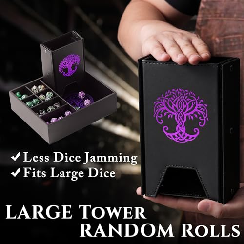 All-in-One Game Roamer - Dice Tray & Tower for DND and RPG