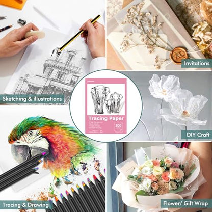 Tracing Paper 9x12 inch (100 Count)