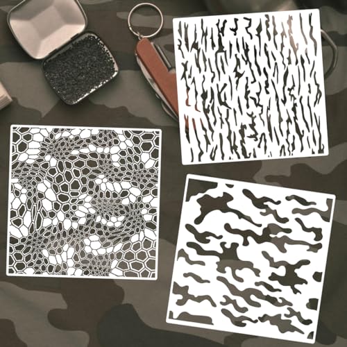 Camo Stencils for Spray Paint 12inch Camouflage Stencils
