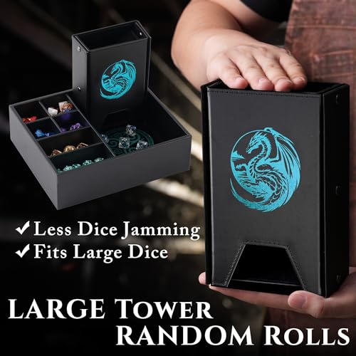 All-in-One Game Roamer - Dice Tray & Tower for DND and RPG