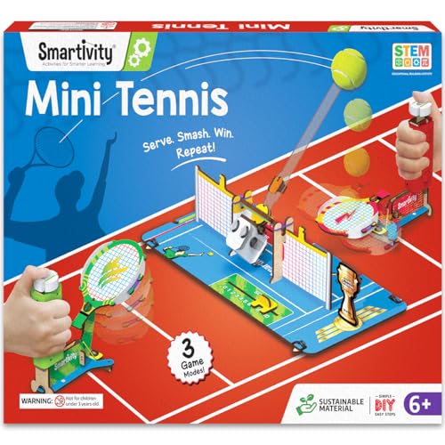 DIY Tabletop Tennis Game for Kids 6