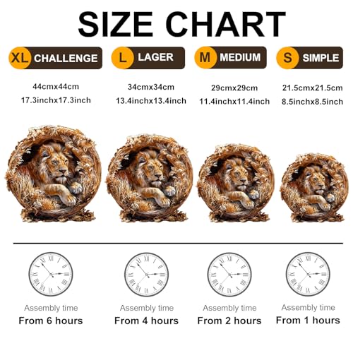 Wooden Puzzles Adults (575 Count)
