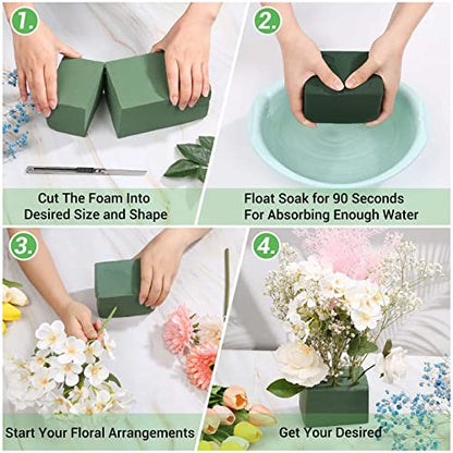 6 Pcs Floral Foam Blocks for Flower Arrangement