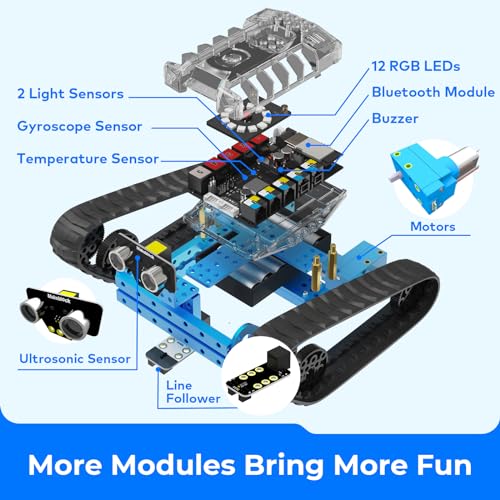 mBot Ranger 3 in 1 Coding Robot Building Kit for Kids Ages 10+