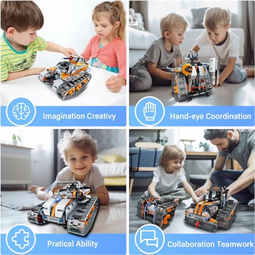 STEM Building Toys for Boys 6 (552 Count)