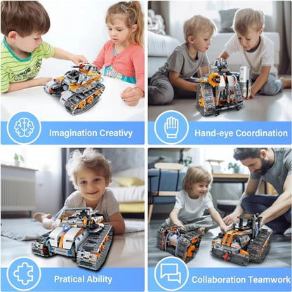 STEM Building Toys for Boys 6 (552 Count)