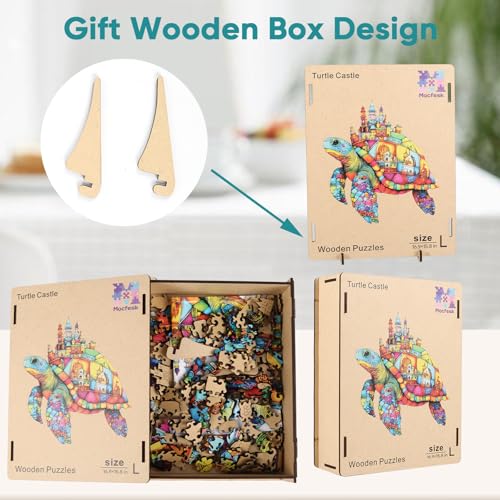 Sea Turtle Wooden Puzzle