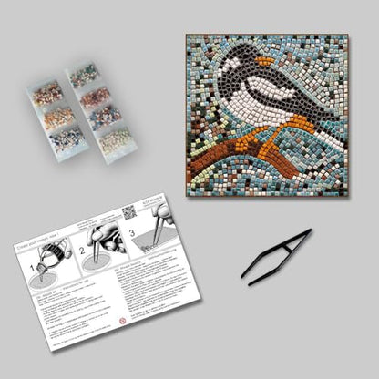 Handmade Mosaics Made Easy with Our Adult Mosaic Craft Kit (10.7639 Sq Ft)