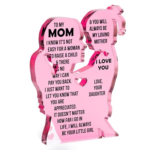 Mom Gift from Daughter Acrylic Plaque