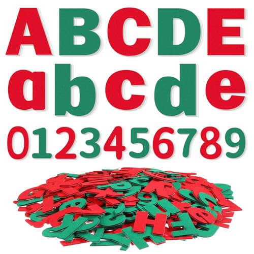 310 Pcs Felt Letter Bulletin Board Self Adhesive Sticker (310 Count)