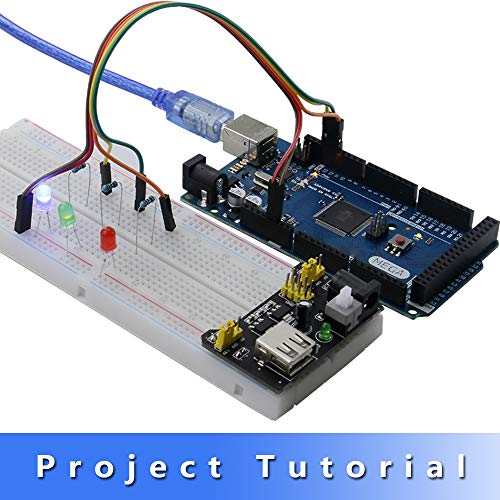 Complete Ultimate STEM Electronic Projects Starter Kit for Arduino with Mega2560