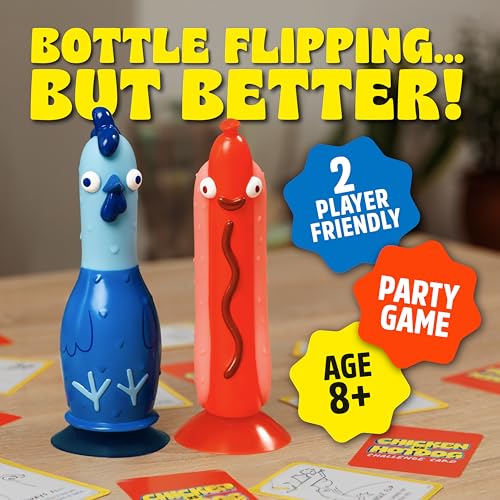 Chicken vs Hotdog Action Party Game for Kids and Adults
