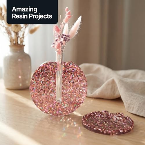 Craft Glitter Rose Gold Holographic 100g Super Chunky Glitter (3.5 Ounce)