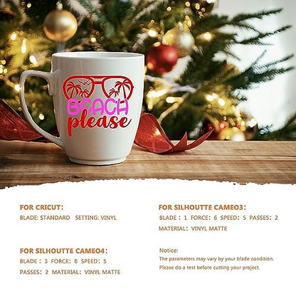 Glossy Assorted Permanent Vinyl
