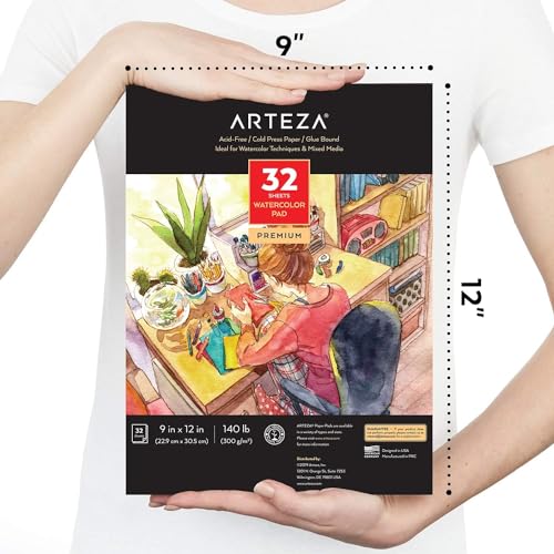 Watercolor Paper Pads (2 Count)