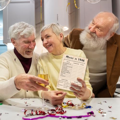 80th Birthday Party Games (30 Count)