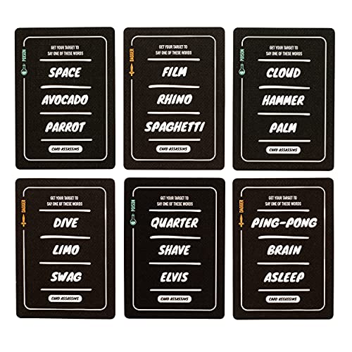 Card Assassins Party Game