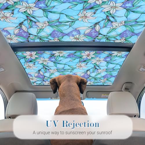 Stained Glass Window Privacy Film (19.16 Sq Ft)