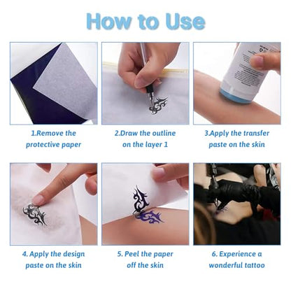 Tattoo Transfer Paper 50 Sheets