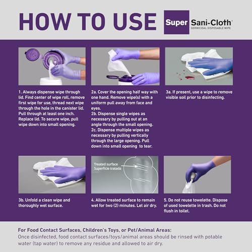 Professional Disposables Surface Disinfectant Super Sani (160 Count)