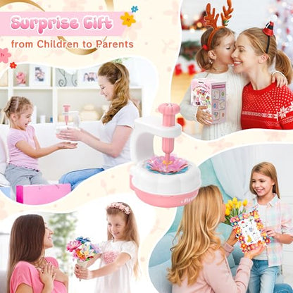 300+PCS Fabric Flower Bouquets Toys (352 Count)