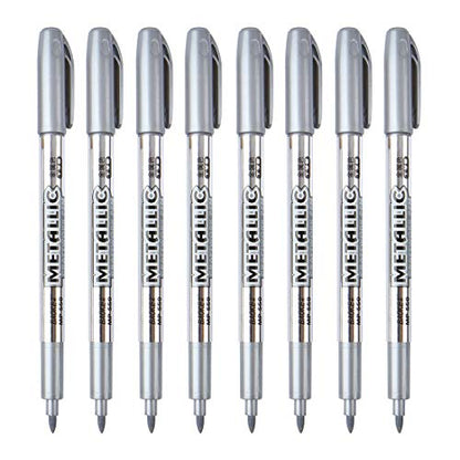 Metallic Marker Pens (8 Count)