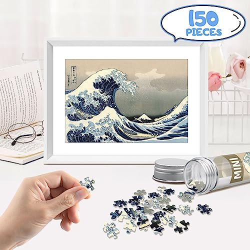 150 Piece Mini Jigsaw Puzzles for Adults & Kids (450 Count)