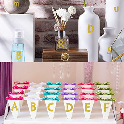 544 Pcs 16 Sheets Large Alphabet Stickers 2 Inch (544 Count)