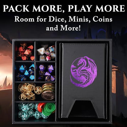 All-in-One Game Roamer - Dice Tray & Tower for DND and RPG